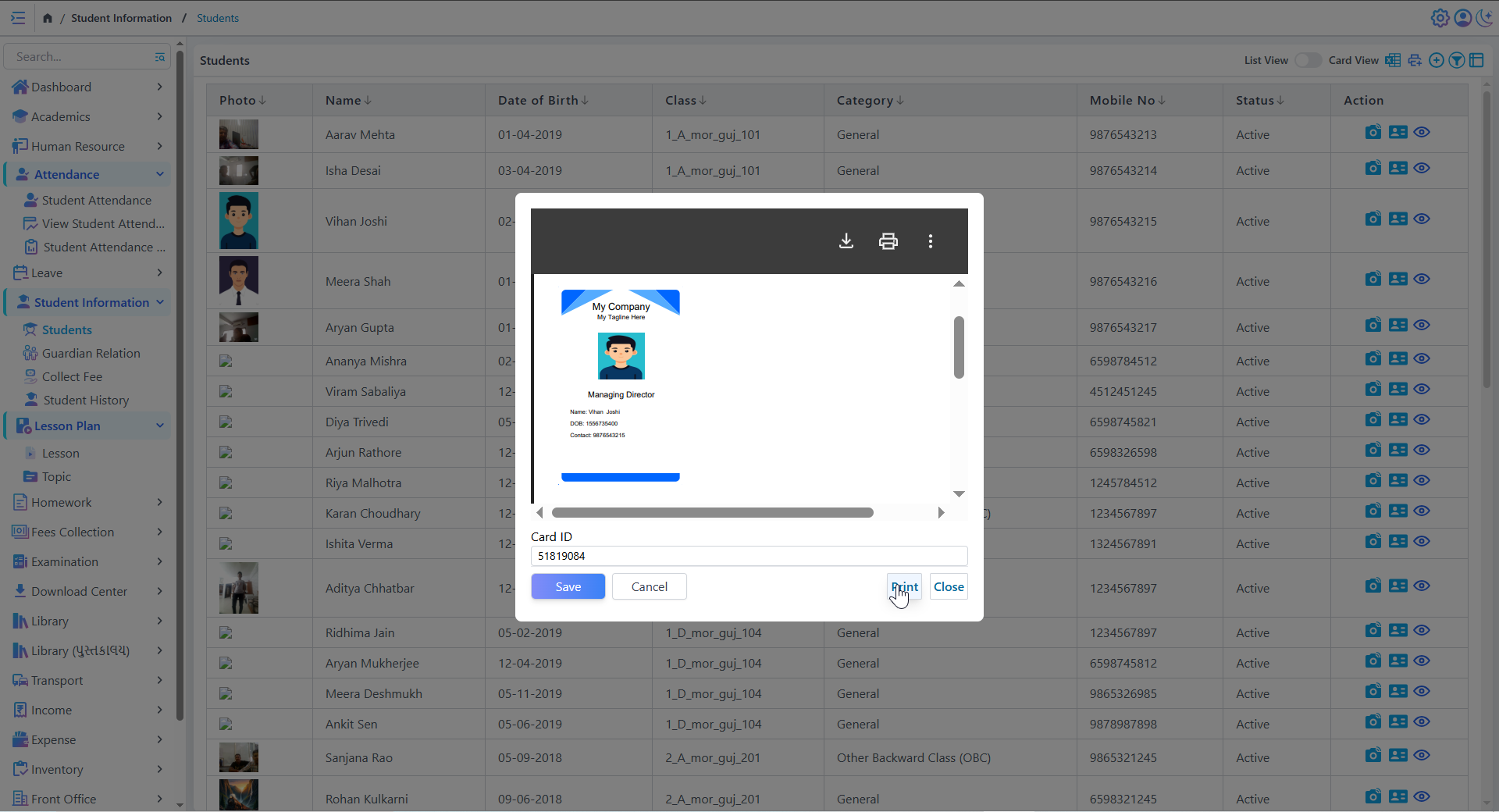 Futuristic tech setup